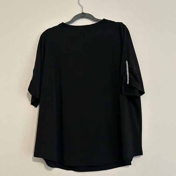 NWT -Louise Pairs Color Black- Blouse - Size 2X - Picture 4 of 4